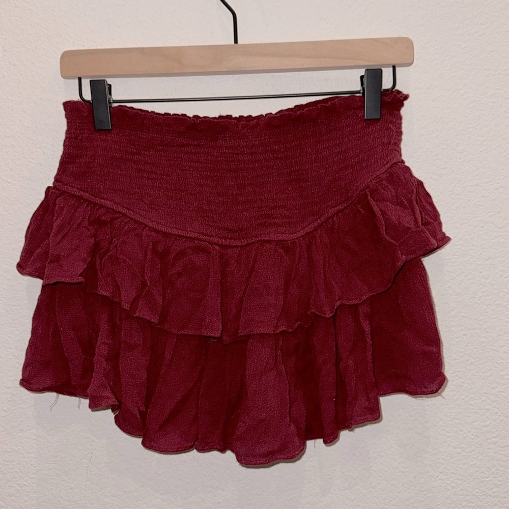 Mustard Seed Tiered Skort Size Small